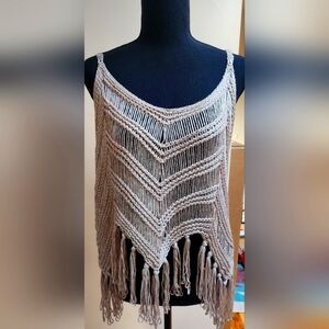 New In | Crochet | Spaghetti Strap Blouse